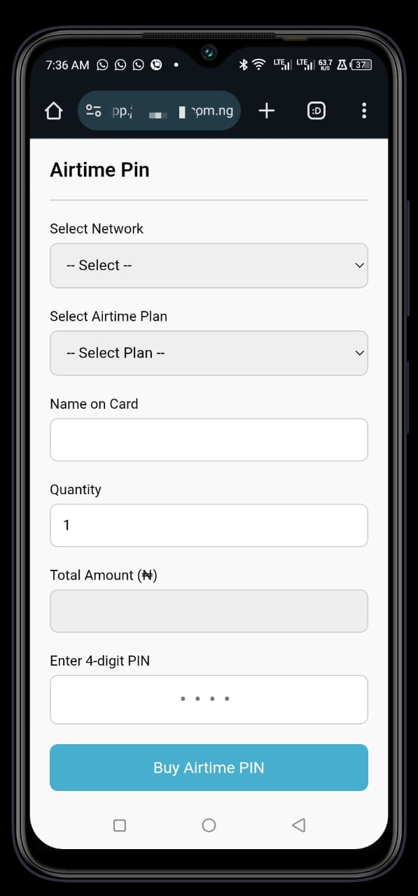 Dashboard Screenshot 7
